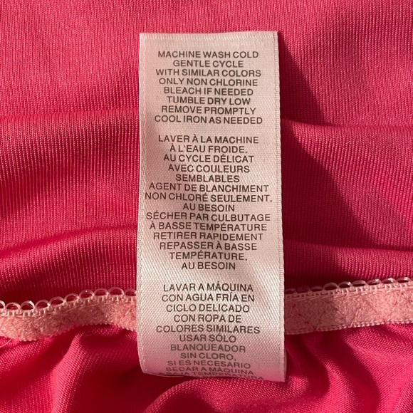 Avon Pajama Set Cami and Shorts Size S Pink - Picture 9 of 14